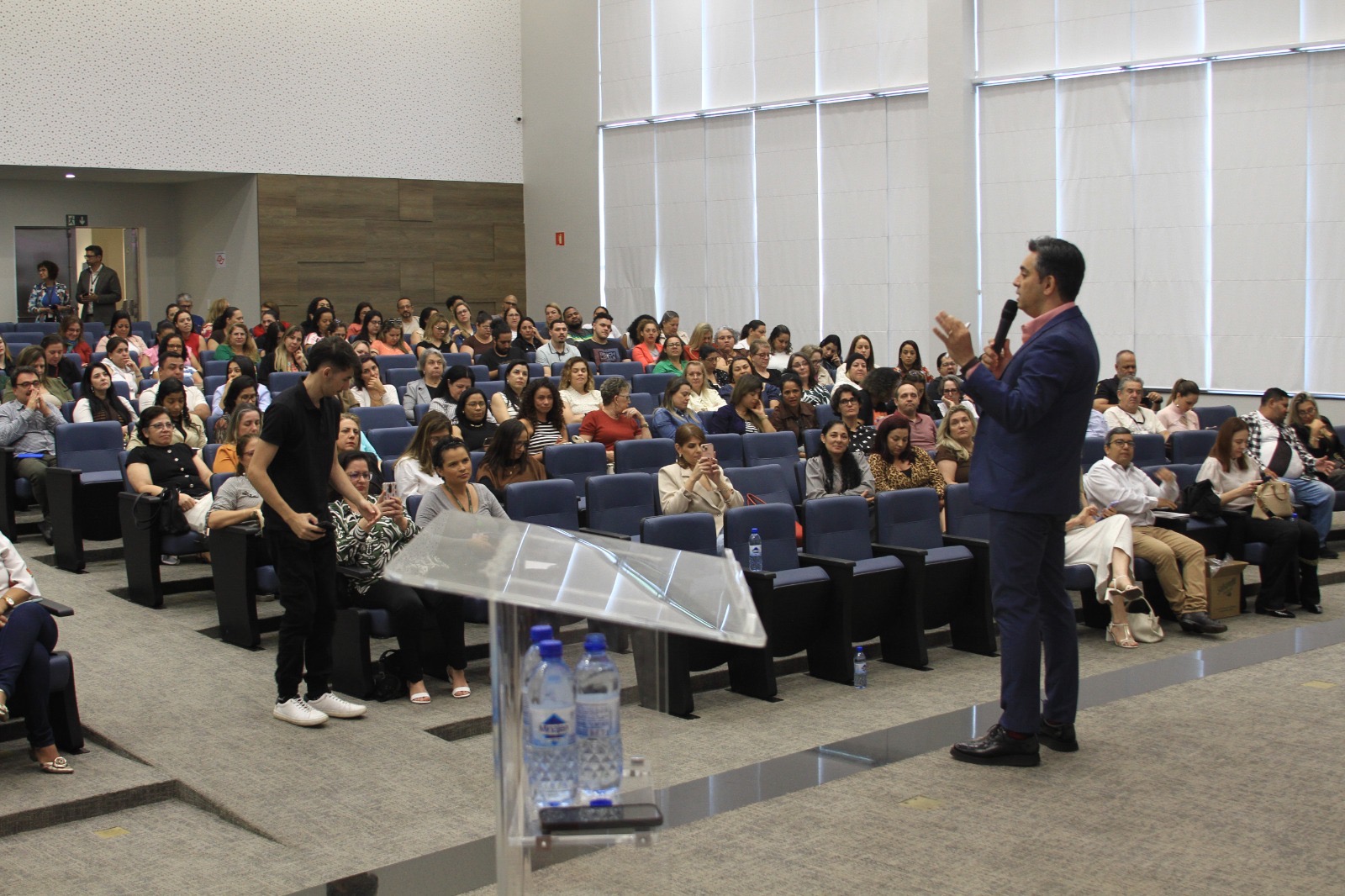 Maurício Pedro em palestra